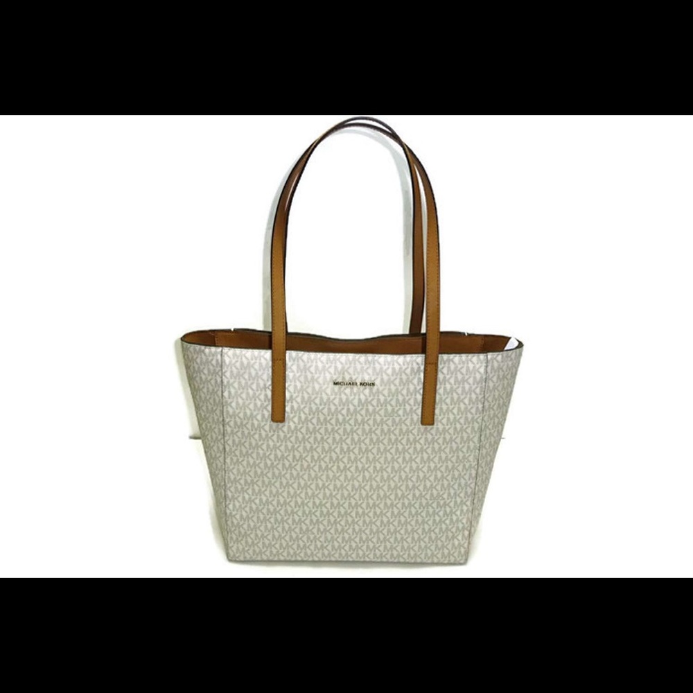 Michael Kors Signature Rivington XL Tote Vanilla - Picture 2 of 7